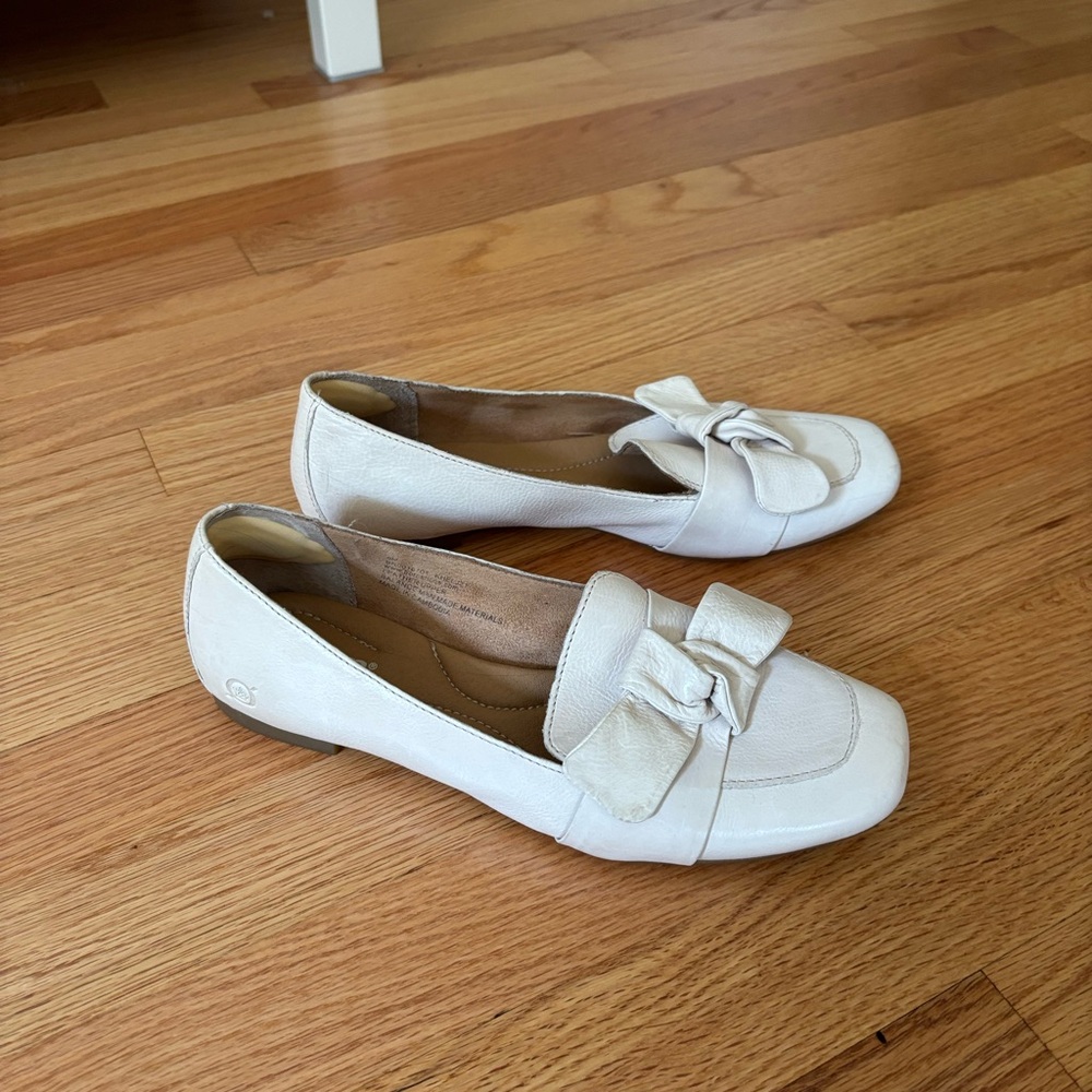 Off white loafers